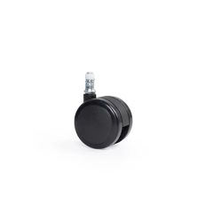 Rubber Caster Wheels with Thread Office Swivel Chair Replacement Spare Parts Castor - Image 3