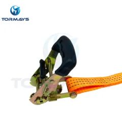 Heavy Duty Hook Secure Loads Prevents Falling off Transport Ratchet Strap - Tormays Technology (Hebei) Co., Ltd.