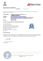 BV certificate from Gansu Jinchuan ULAS Power Technology Co., Ltd.
