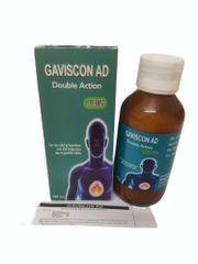 Gaviscon Extra Strength Cool Mint Antacid for Fast-Acting Heartburn Relief Liquid, 12 fl oz - Image 1