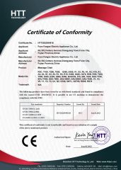 CE certificate from Fuan Huixin Technology Co., Ltd.