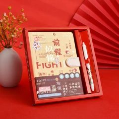 Rough Textured Paper Stationery Notebook Set for Academic Rewards - Image 1