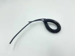 Spring Spiral Cable Retractable Coiled Power Cable in Put AC/DC HS Code 8544421900 Trademark SAISONIC Type-5 Power - Image 2