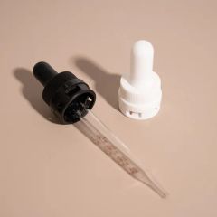 20/400 Tamper Evident Dropper 89mm straight-tipped and high temperature printed graduated glass pipette - Advantrio Packaging (Shandong) LLC