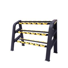High Quality 3 Tier Dumbbell Rack Beauty Dumbbell Rack Gym Equipment - Image 1