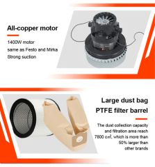 Electric Dual Station Dust Free Sanding Machine Car Polisher - Image 3