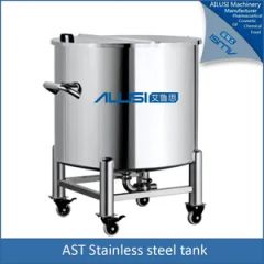 Factory Price SS316 Movable Storage Tanks Milk Storage Container Drums Pail Metal Honey Sterile Water Storage Tank Making Machine - Image 1