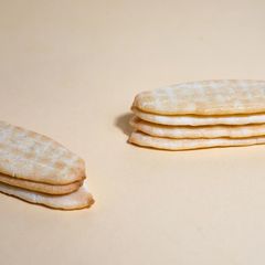 Baked Infants Popular Snacks Rice Cracker with Concentrated Pear Juice - Image 3