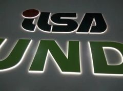 Outdoor Waterproof Company Illuminated 3D Copper Painted Logo LED Sign - Image 3