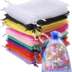 Yiwu Market 9 12cm Organza Wedding Linen Bags Drawstring Pouch for Jewelry - Yiwu Youjing Import and Export Co., Ltd