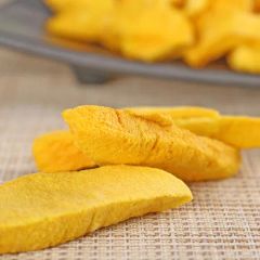 Factory OEM Freeze-Dried Mango Cubes Healthy Snacks - Image 5