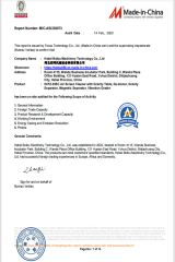 BV certificate from HEBEI BEIBU MACHINERY TECHNOLOGY CO., LTD.