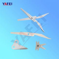 HSS M2 Material Face Mask Machine Scissors HRC 58-62 Model NO. MK01 Trademark YAFEI Coating Uncoated Origin Anhui China Material High Speed - Image 5