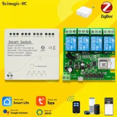 Zigbee Contact Relay Module Smart WiFi Motor Switch Receiver Alexa - Image 6