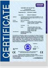 certificate of conformity certificate from Guangzhou Lida Kitchen Equipment Co., Ltd.