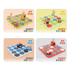 Amazon Educational Sound Light Slot Set Electric Car 34PCS DIY Track Maze Toys - Image 1