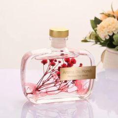 Luxury Home Decorative Aromatherapy Essential Oil Fragrance Perfume Glass Bottle Reed Diffuser Room Scent Diffuser Sticks - Image 4