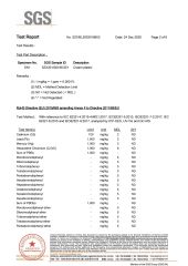 YUSI SGS RoHS report----Coated part_02 certificate from Dongguan Yusi Automation Technology Co., Ltd.