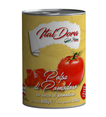 Peeled and chopped tomatoes 400g/800g - Image 2