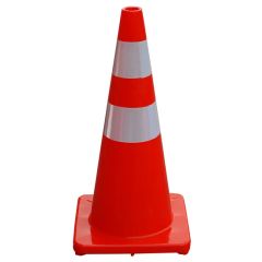 SLT-PV70A Soft PVC Road Safety Traffic Barriers Cone Red Cone - Image 1