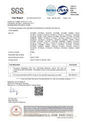 8P certificate from Shantou Tombo Toys Co., Ltd.