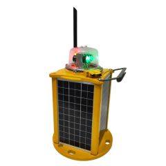 Compact Solar Aviation Obstruction Light IP66 for Amusement Park Rides - Image 2
