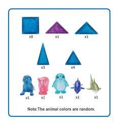 3D Magnet Puzzles Stacking Blocks for Boys Girls Material PP Package Set Origin China Trademark No Model NO. J058 HS Code - Image 3