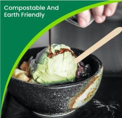 Wholesale Disposable Eco-Friendly Spoons, Biodegradable Tableware Spoons - Image 5