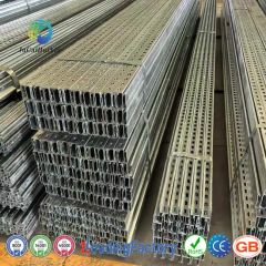 Jchx Wholesale Price U Channel Steel Solar Panel Installation Rails for Purlin - Image 2