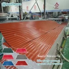 Modern Insulation UPVC Fire-Proof Roof Tiles PVC and Synthetic Resin Tiles for Houses - Guangdong Jajahouse New Materials Technology Co., Ltd.