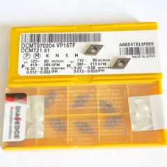 Original Mitsubishis Carbide Cutting Turning Tools Dcmt070204 Vp15TF - Jinan Terry Cnc Tool Limited Company