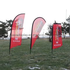 Advertising Flags and Banners Large Beach Flag Cheap Custom Feather Banner - Image 3