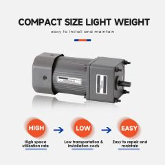 High Precision AC Micro Geared Motor 220V/380V for Welding Robots - Image 2