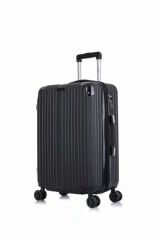 Seven Color Hardshell Luggage Set with Four Wheels Color Black Material ABS Origin China MOQ. 620sets Shape Luggage Gender Unisex - Image 1