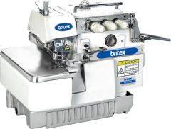 Br-737bk Three Thread Overlock Back Latching Sewing Machine Color White Type Garment Origin China Trademark BRITEX HS Code - Image 2