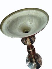 Polished Golden Round Brass Urli Stand, For Temple Shape Round Color Golden Material Brass Finish Polished Usage/Application - Image 2