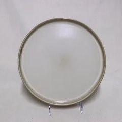 16PCS Stoneware Dinner Set Ceramic Tableware Vertical Line Emboss - Image 2