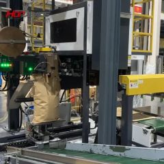 Multi-Functional Stiching Heat Seaming 25kg Sugar Rice Bean Packaging PP Pellets Bag Packing Machine - Image 4