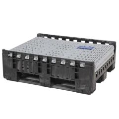 Space-Saving Stackable Plastic Boxes for Warehouse Storage Solutions - Image 3