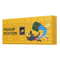 Secure Laundry Storage Smart Intelligent Laundry Locker with ID / Fingerprint / Barcode / Payment - Image 3