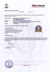 BV Certificate certificate from Shantou Tongde Craft Products Co., Ltd.