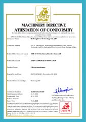CE certificate from Tianhong Power Technology Co., Ltd.