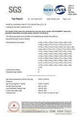 ASTM certificate from Ruijin Baibaole E-Commerce Co., Ltd.