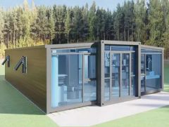 Steel Frame Worker Dormitory Modular Prefabricated Container Expandable Container House Foldable Container House Prefab Villa Prefabricated House - Image 1