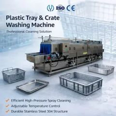 Automatic Basket Washer 3m4m5m6m 380V 8.25kw45kw 600kg 1000H SUS304 15D - Zhucheng Yido Intelligent Technology Co., Ltd.
