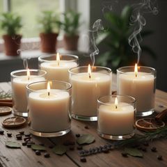 52℃ flake Soy wax for scented candle container candles high fragrance load, low cracking, clean burning. - Image 5