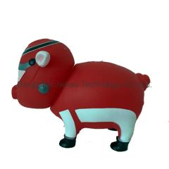 OEM Plastic Toys PVC Vinyl Red Money Coin Bank - Image 3