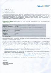 Walmart audited certificate from Xiamen Crownway Apparel Co., Ltd.