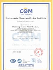 ISO14001 certificate from Shandong Baoli Intelligent Manufacturing Co., Ltd.