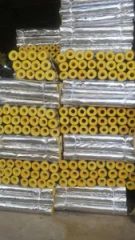 Glass Wool Insulation Pipe Diameter 4miu Material Glass Width 600-1200mm Trademark Fanyang Length 600-2400mm Thickness - Image 1